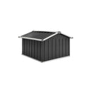 Garden Robot Lawnmower Shed 92 X 97 X 63 Cm Galvanised Steel Anthracite