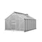 Garden Shed Polycarbonate Greenhouse Aluminum