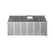 Garden Shed Polycarbonate Greenhouse Aluminum