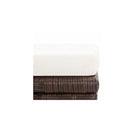 Garden Stools 4 Pcs With Cushions Cream White