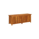 Garden Storage Box 150 X 50 X 58 Cm Solid Acacia Wood