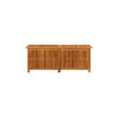 Garden Storage Box 150 X 50 X 58 Cm Solid Acacia Wood