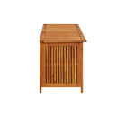 Garden Storage Box 150 X 50 X 58 Cm Solid Acacia Wood