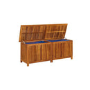 Garden Storage Box 150 X 50 X 58 Cm Solid Acacia Wood