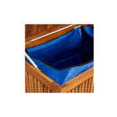 Garden Storage Box 150 X 50 X 58 Cm Solid Acacia Wood