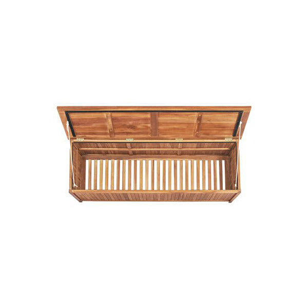 Garden Storage Box 150X50X58 Cm Solid Teak Wood