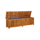 Garden Storage Box 200 X 50 X 58 Cm Solid Acacia Wood