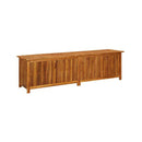 Garden Storage Box 200 X 50 X 58 Cm Solid Acacia Wood