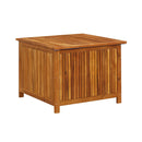 Garden Storage Box 75 X 75 X 58 Cm Solid Acacia Wood