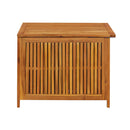 Garden Storage Box 75 X 75 X 58 Cm Solid Acacia Wood