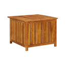 Garden Storage Box 75 X 75 X 58 Cm Solid Acacia Wood