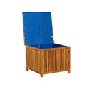 Garden Storage Box 75 X 75 X 58 Cm Solid Acacia Wood