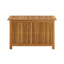 Garden Storage Box 90 X 50 X 58 Cm Solid Acacia Wood