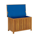 Garden Storage Box 90 X 50 X 58 Cm Solid Acacia Wood