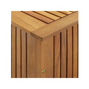 Garden Storage Box 90 X 50 X 58 Cm Solid Acacia Wood