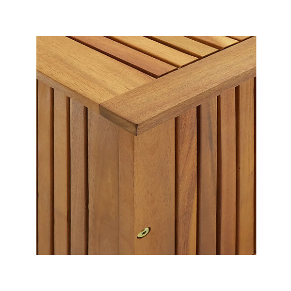 Garden Storage Box 90 X 50 X 58 Cm Solid Acacia Wood