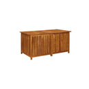 Garden Storage Box Solid Acacia Wood 150 X 80 X 75 Cm
