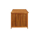 Garden Storage Box Solid Acacia Wood 150 X 80 X 75 Cm