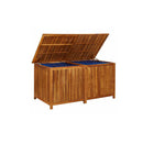 Garden Storage Box Solid Acacia Wood 150 X 80 X 75 Cm