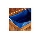 Garden Storage Box Solid Acacia Wood 150 X 80 X 75 Cm
