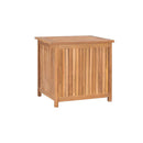 Garden Storage Box Solid Teak Wood 60 X 50 X 58 Cm