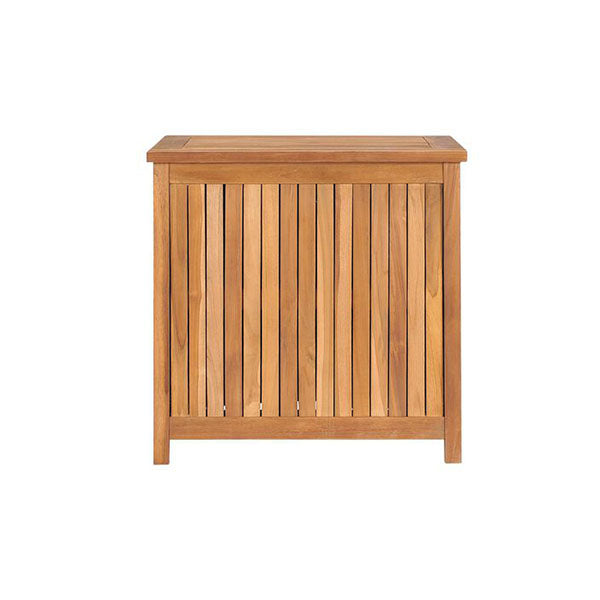 Garden Storage Box Solid Teak Wood 60 X 50 X 58 Cm