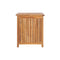 Garden Storage Box Solid Teak Wood 60 X 50 X 58 Cm