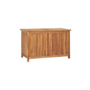 Garden Storage Box Solid Teak Wood 90 X 50 X 58 Cm