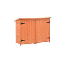 Garden Storage Shed 120 X 50 X 91 Cm Wood
