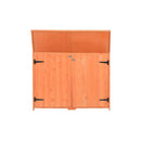 Garden Storage Shed 120 X 50 X 91 Cm Wood