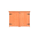 Garden Storage Shed 120 X 50 X 91 Cm Wood