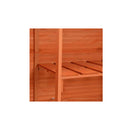 Garden Storage Shed 120 X 50 X 91 Cm Wood