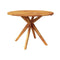 Garden Table 110 X 110 X 75 Cm Solid Wood Acacia