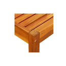Garden Table 85 X 57 X 29 Cm Solid Acacia Wood