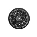 Garden Table Black 90 X 90 X 74 Cm Cast Aluminium