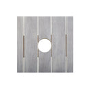 Garden Table Grey Wash 200 X 90 X 74 Cm Solid Acacia Wood