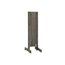 Garden Trellis Fence Grey 150 X 80 Cm Solid Firwood
