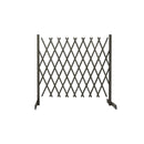 Garden Trellis Fence Grey 180 X 100 Cm Solid Firwood