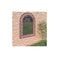 Garden Wall Mirror Arched Black