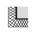 Garden Wall Mirror Arched Black