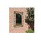 Garden Wall Mirror Rectangular Black