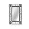 Garden Wall Mirror Rectangular Black