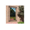 Garden Wall Mirror Rectangular Black