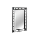 Garden Wall Mirror Rectangular Black