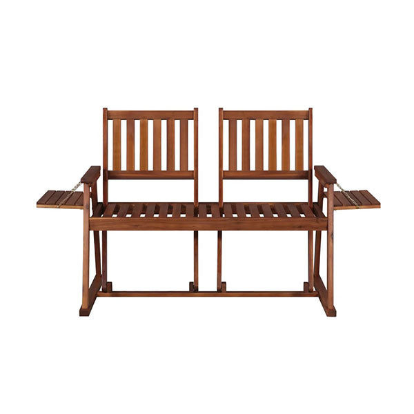 Garden Bench 165 Cm Solid Acacia Wood