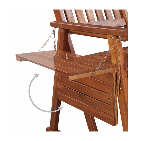 Garden Bench 165 Cm Solid Acacia Wood