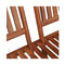 Garden Bench 165 Cm Solid Acacia Wood