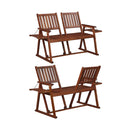 Garden Bench 165 Cm Solid Acacia Wood
