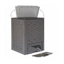 Garden Composter Brown 60 X 60 X 83 Cm 300 L