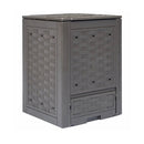 Garden Composter Brown 60 X 60 X 83 Cm 300 L